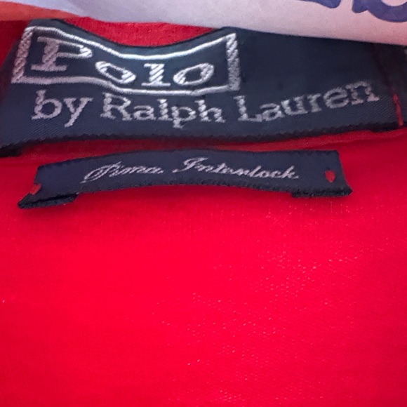 Polo by Ralph Lauren Red Polo Shirt - Picture 5 of 5
